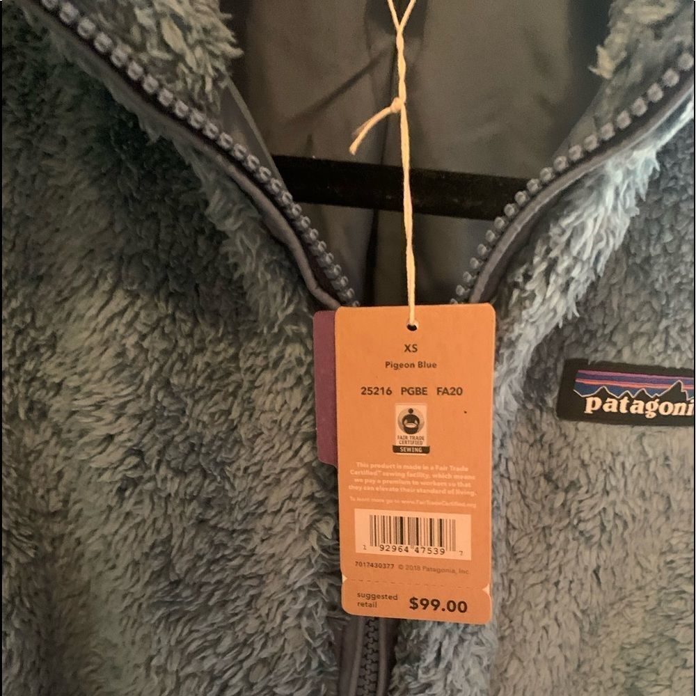 Patagonia Los Gatos Zip Vest Pigeon Blue